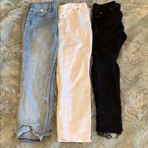 Set of 3 Size 25 GAP jeans!